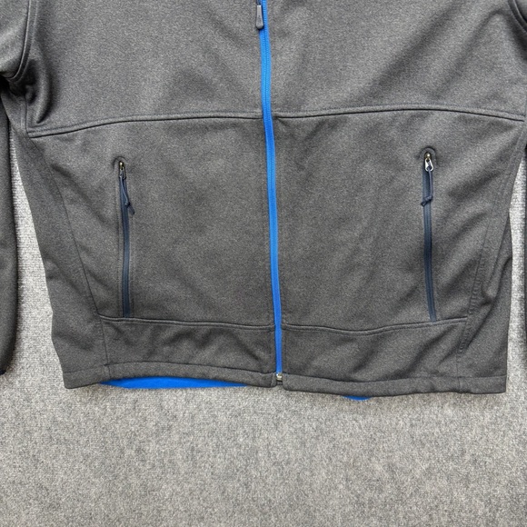 The North Face Canyonwall Full Zip Jacket Coat Mens size XL Gray A4C4 - Picture 8 of 14